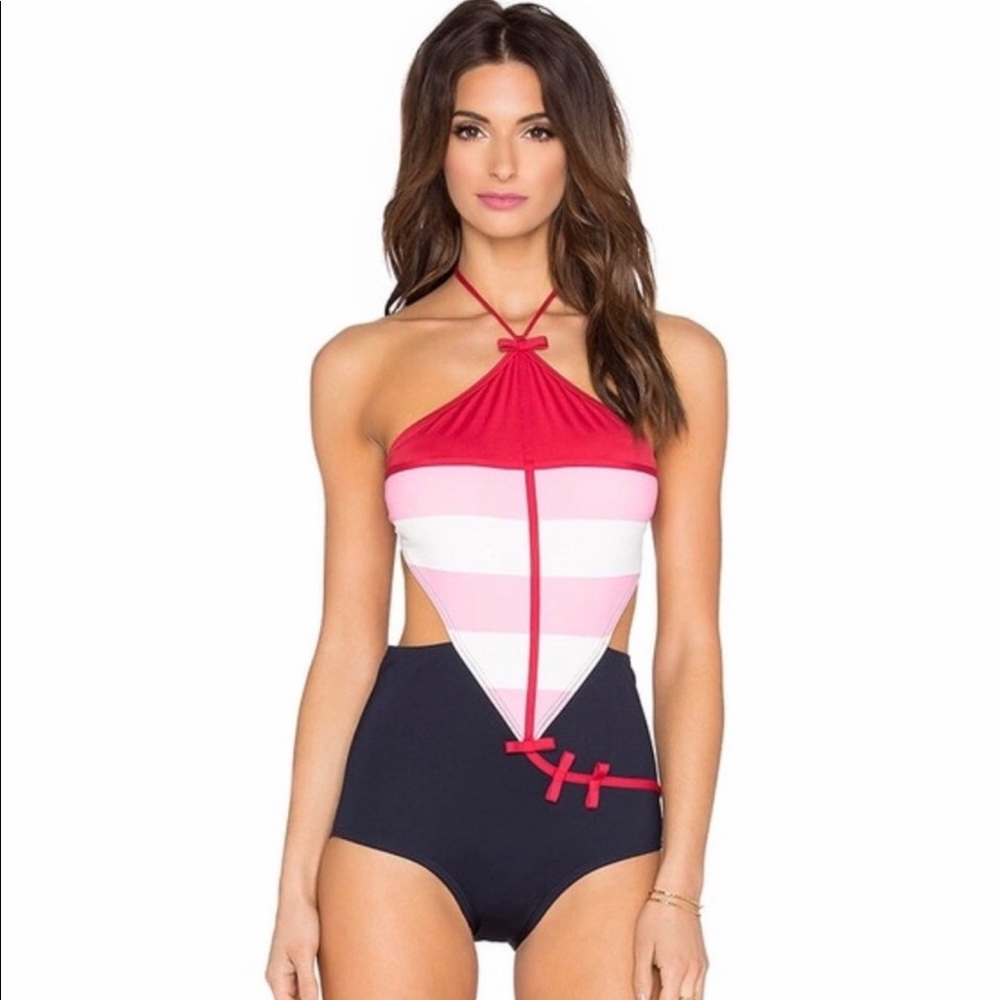 Kate Spade Balboa Island Kite One-Piece Swimsuit